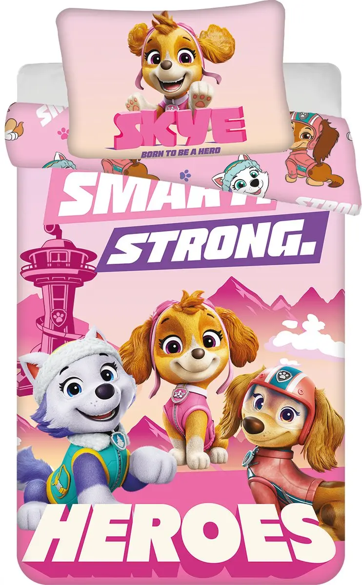 PAW Patrol Dekbedovertrek Strong Heroes