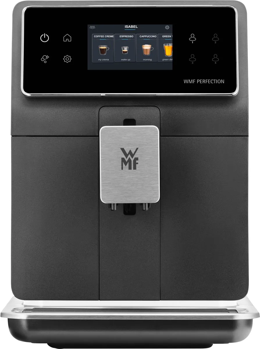 WMF Perfection 880L CP856D15 Espressomachine - 2 Kopjes - Zwart/Roestvrijstaal