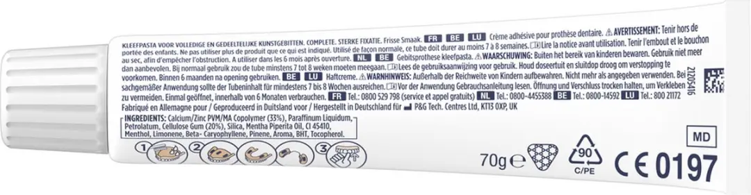 Fixodent Complete Original Fresh Kleefpasta - 420g (6x70g)