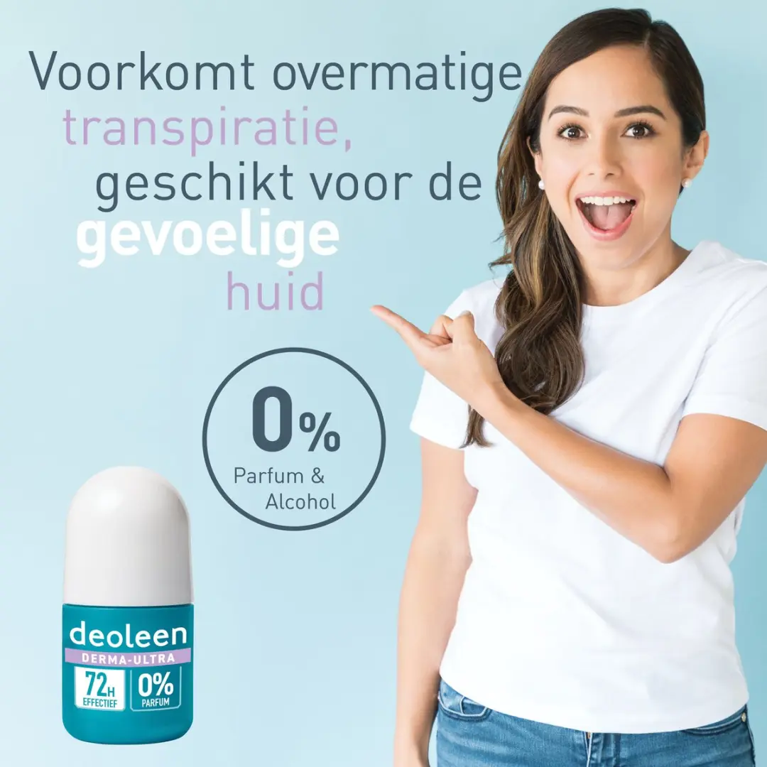 Deoleen Derma-Ultra Anti-Transpirant Roller 50ml - afbeelding 6 van 6