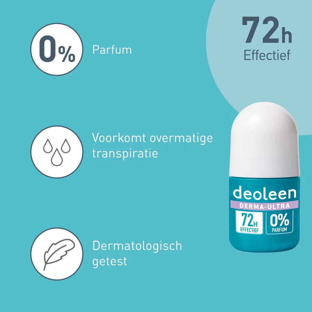Deoleen Derma-Ultra Anti-Transpirant Roller 50ml