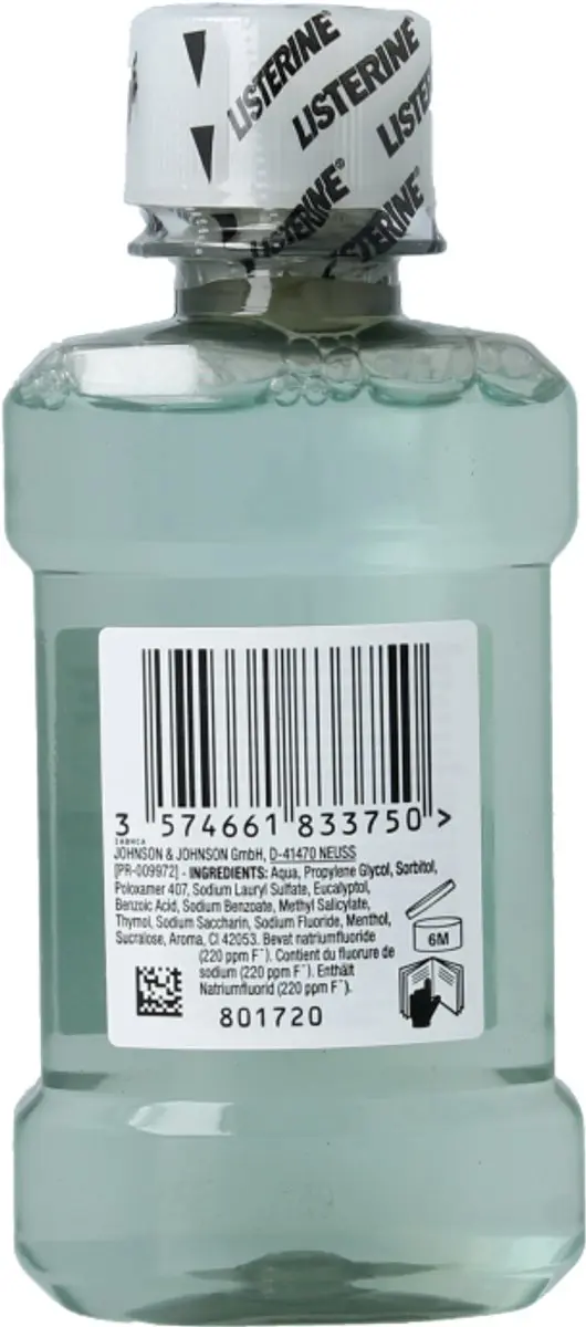 Listerine Coolmint Mondwater 80ml - afbeelding 6 van 6