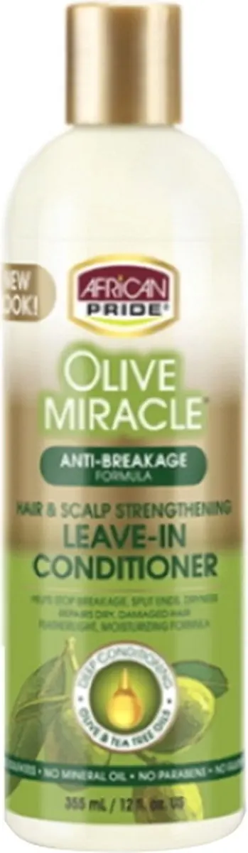 African Pride Olive Miracle Leave-In Conditioner 355ml