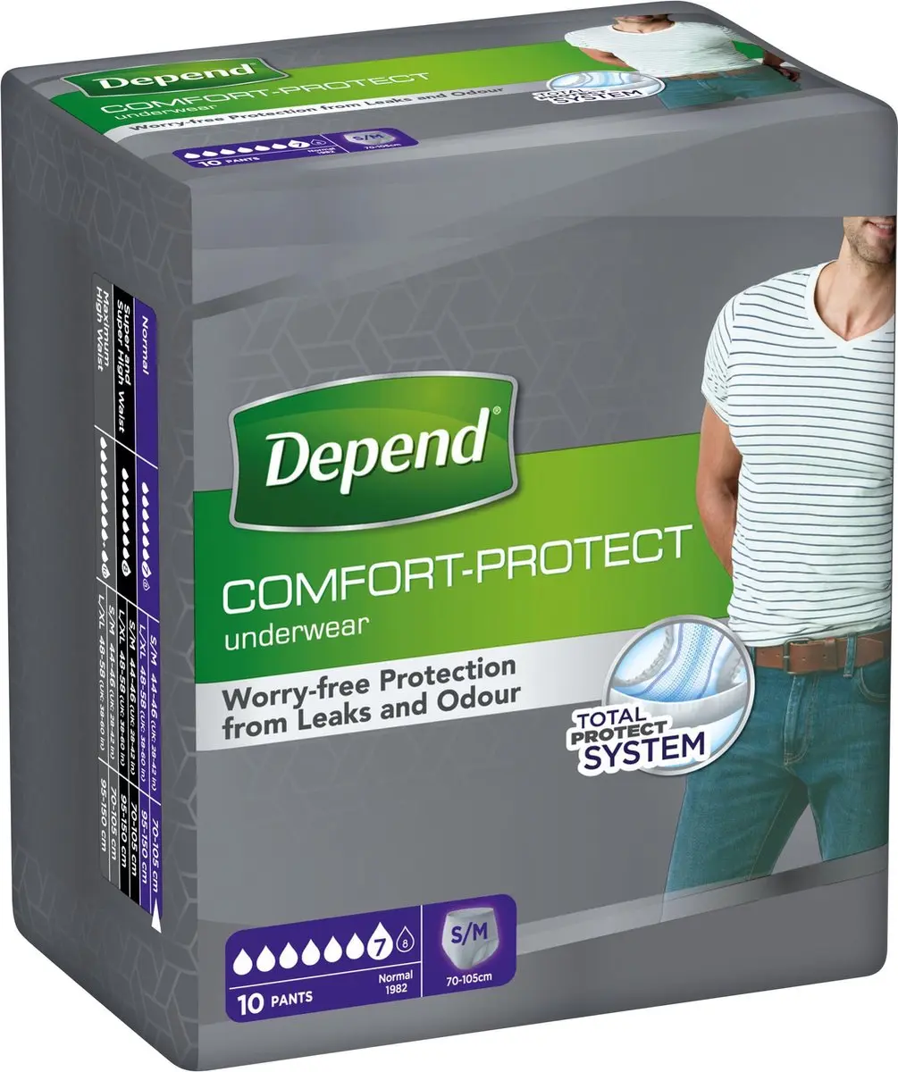 Depend Incontinentiebroekjes Mannen Normal M