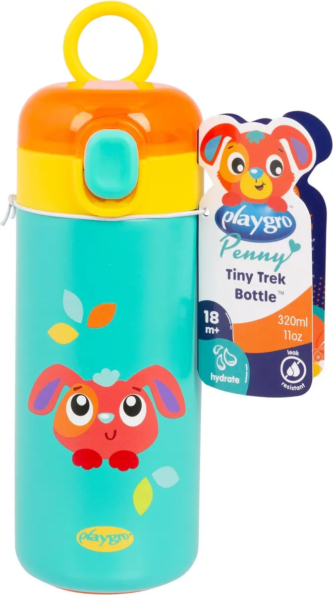 Playgro Penny Tiny Trek Geïsoleerde Fles 320ml