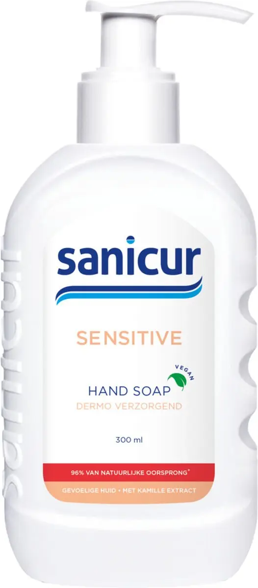 Sanicur Handzeep Sensitive 6x300ml