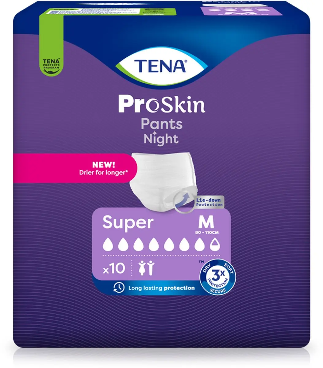 TENA Proskin Pants Night Super Large - 40 Stuks