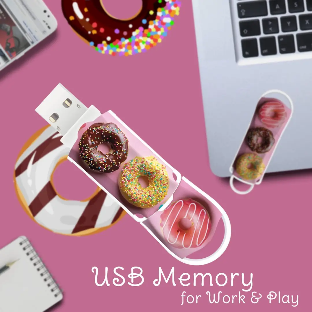 Integral INFD128GBXPRDOUGH3.0 USB-stick 128GB - Meerkleurig