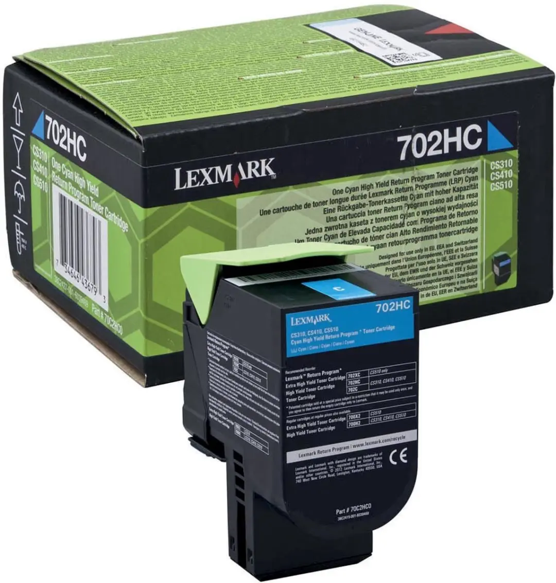 Toner Lexmark 702HC R Cyan