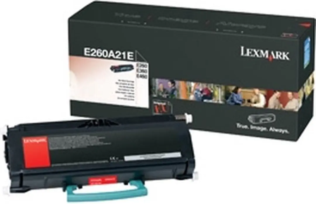 Lexmark E260A31E -Tonercartridge Zwart