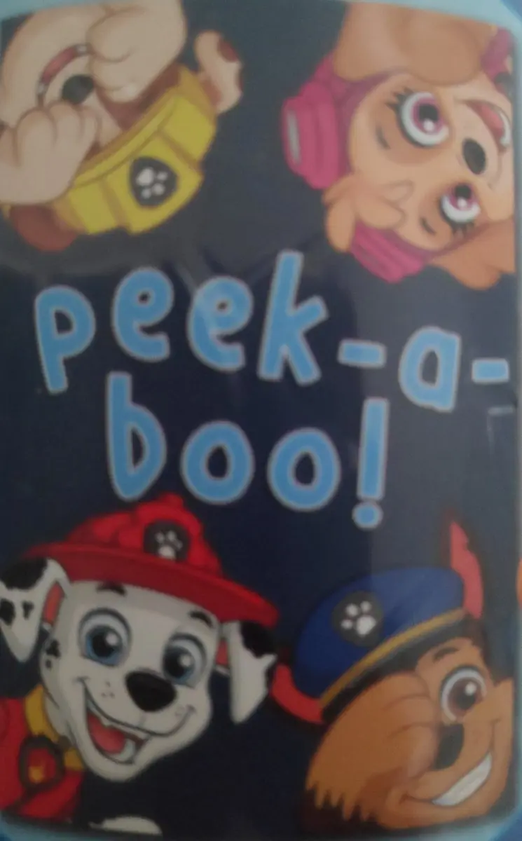 PAW Patrol Fleecedeken Peek-a-boo! 100x150cm - Rood/Blauw/Wit/Geel/Roz