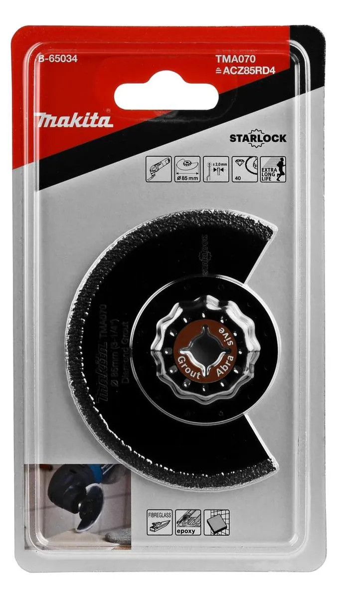 Makita TMA070 Segmentfrees 85mm - Diameter 85mm