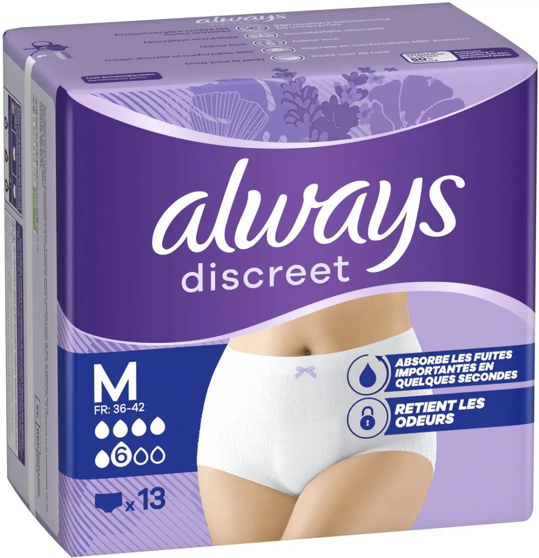 Always Discreet Broekjes M - 26 Stuks - afbeelding 6 van 6