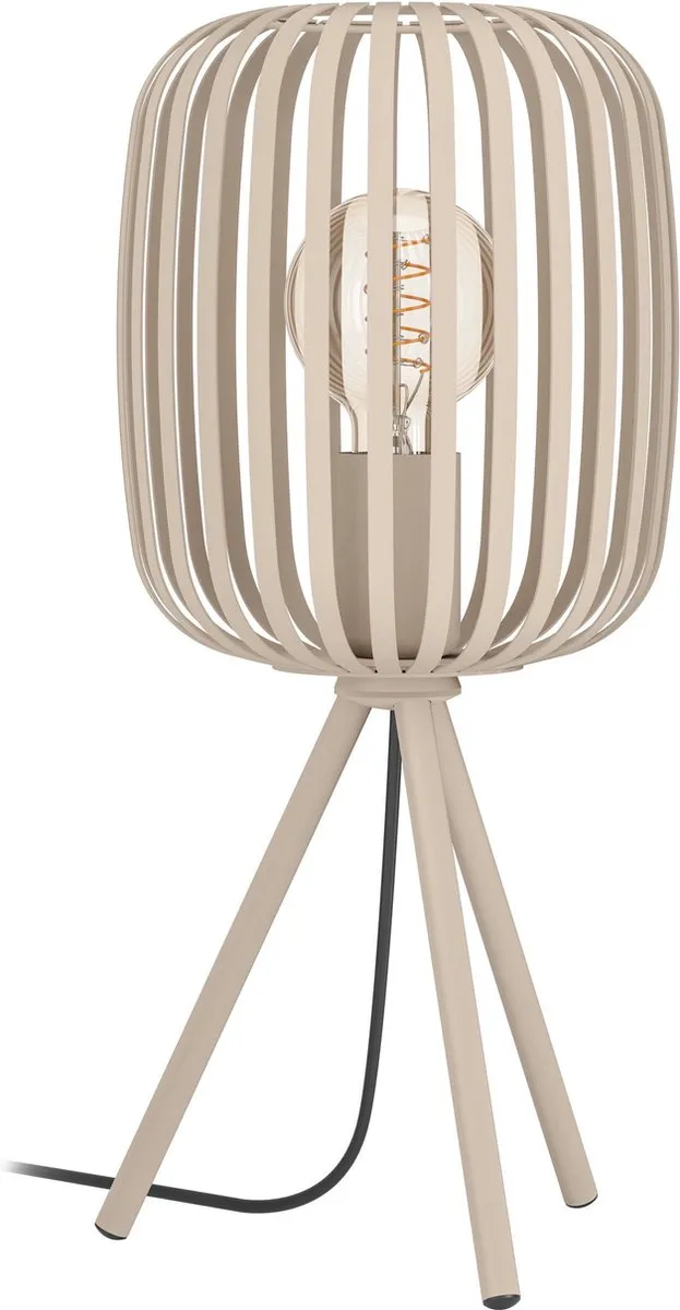 Eglo Romazzina Tafellamp E27 - Ø20cm - Zand