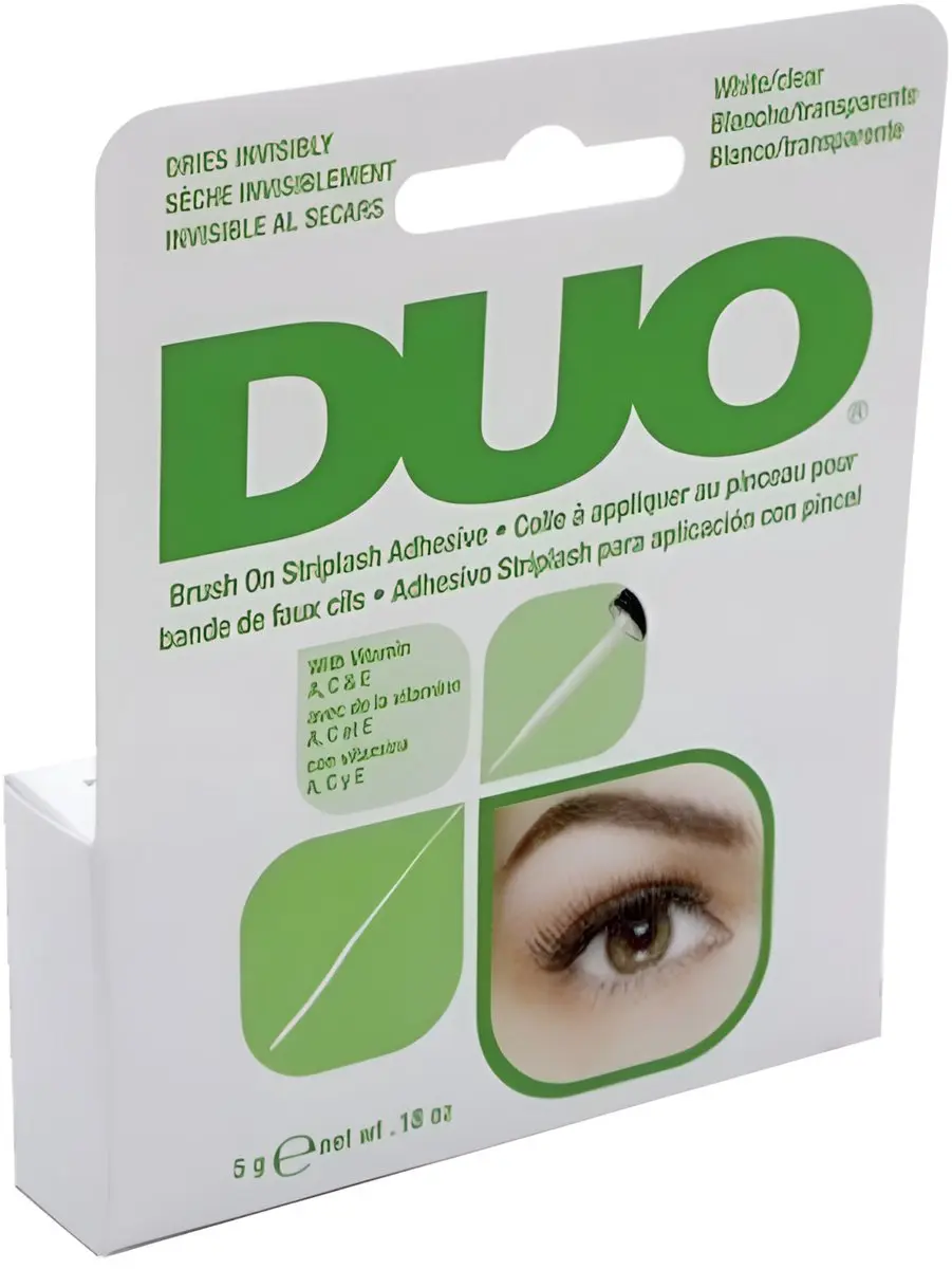 Duo Ardell Valse Wimpers Brush On - Transparant met Vitaminen - 2 Stuks