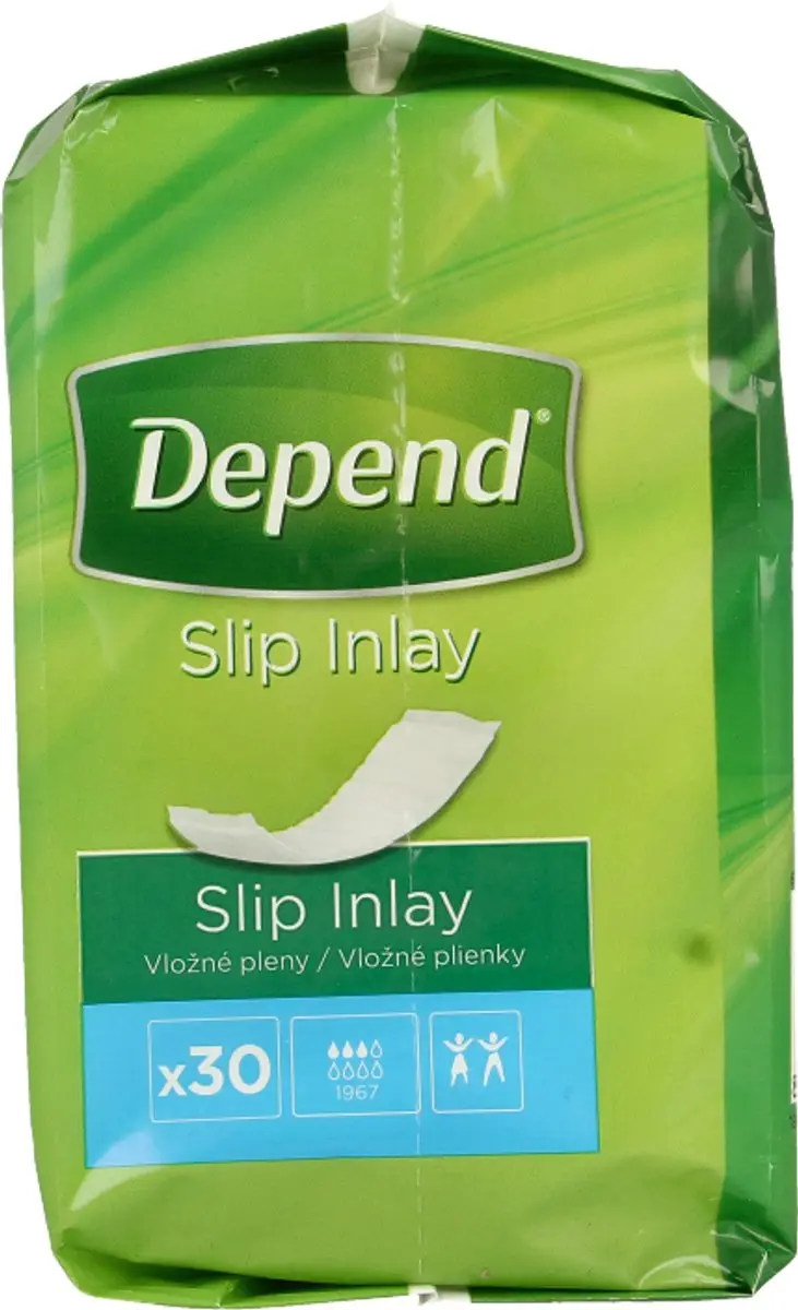 Depend Slip Inlay - 30 Stuks