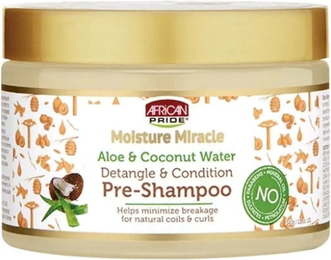 African Pride Moisture Miracle Pre Shampoo 340ml
