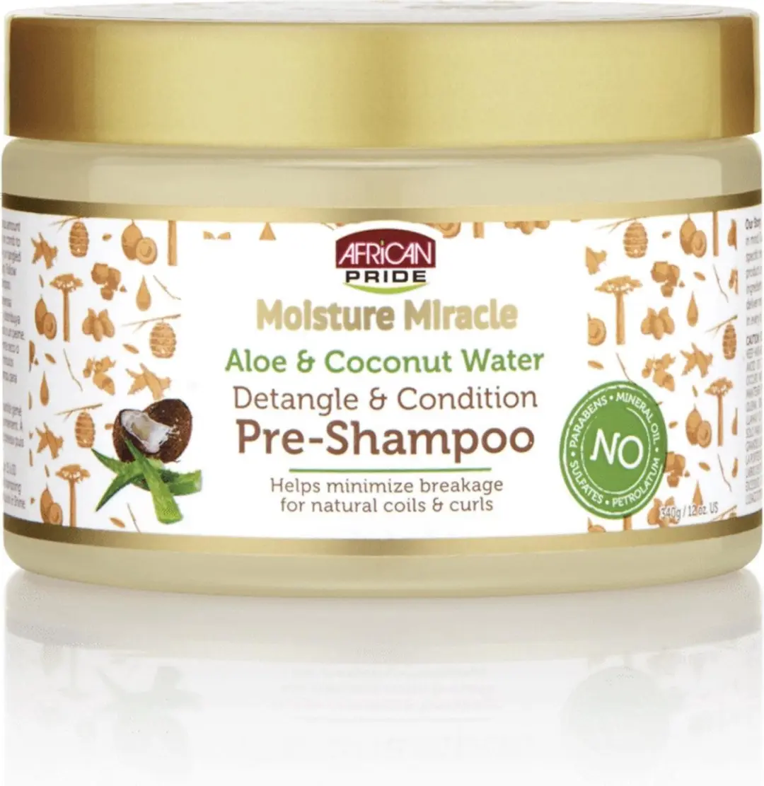 African Pride Moisture Miracle Pre Shampoo 340ml