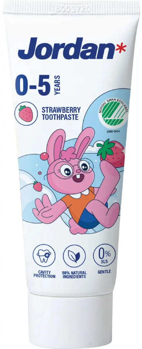 Jordan Tandpasta Kids 0-5 jaar - 15x50ml