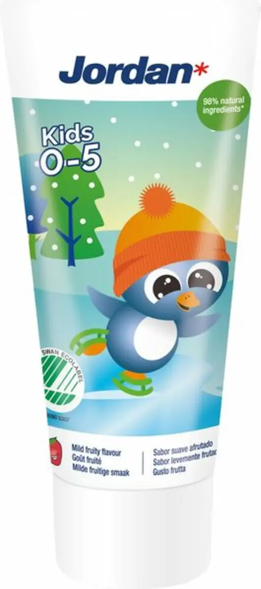 Jordan Tandpasta Kids 0-5 jaar - 15x50ml