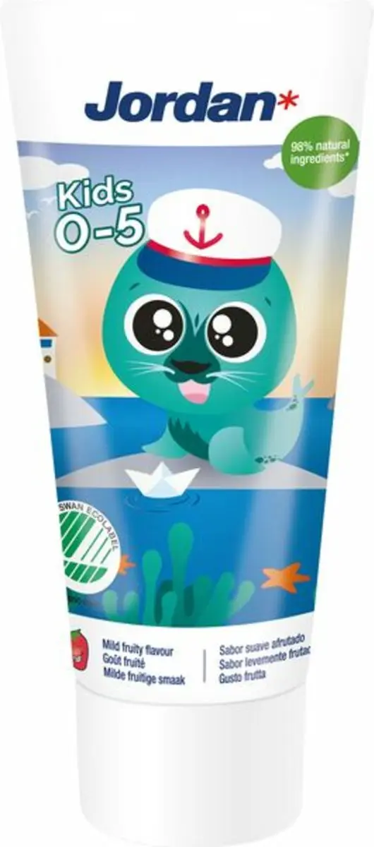 Jordan Tandpasta Kids 0-5 jaar - 15x50ml