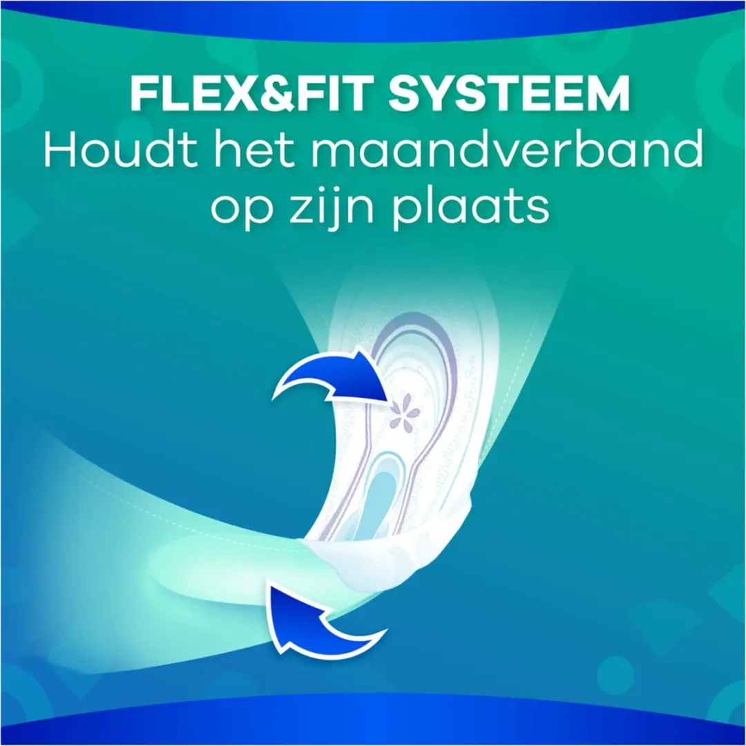 Always Maandverband Ultra Normal Plus - 16x14 Stuks Blauw/Wit