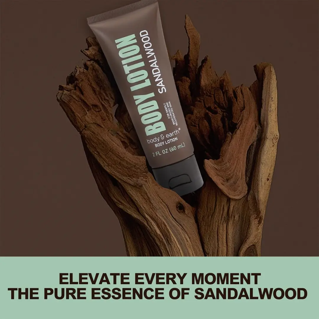 Body & Earth Sandalwood Wellness Giftset - 260ml