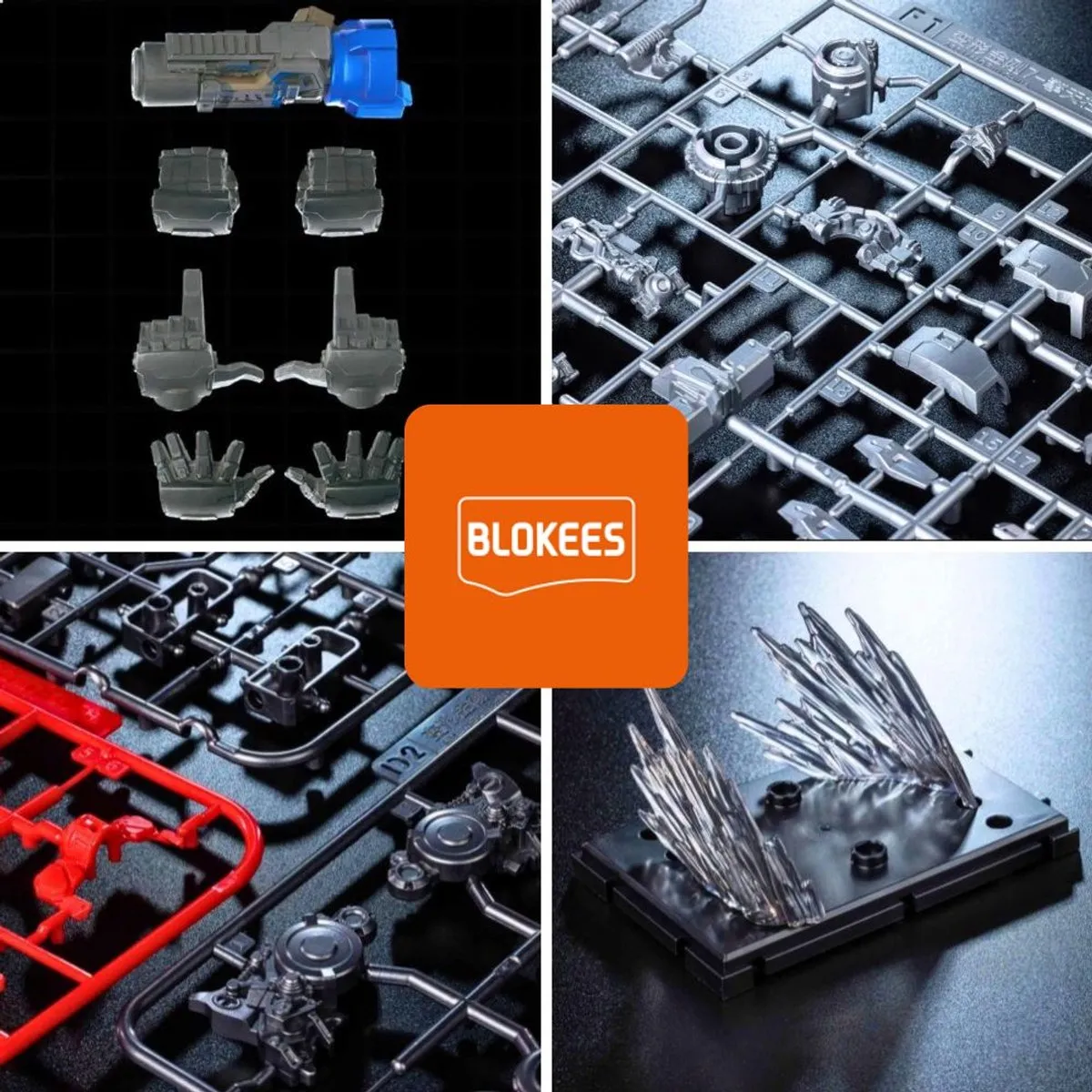 Hasbro Blokees Mirage Transformers Action Figure - 10.5cm - incl. Display Box