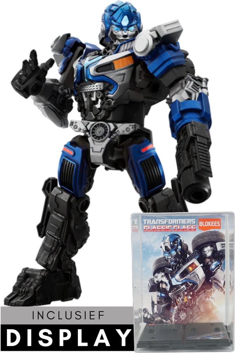 Blokees - Transformers Mirage incl. Display Box | Rise of the Beast | Auto bots modelbouw | Action figure modelkit | Speelgoed bouwpakketten voor volwassenen & kinderen | War for Cybertron