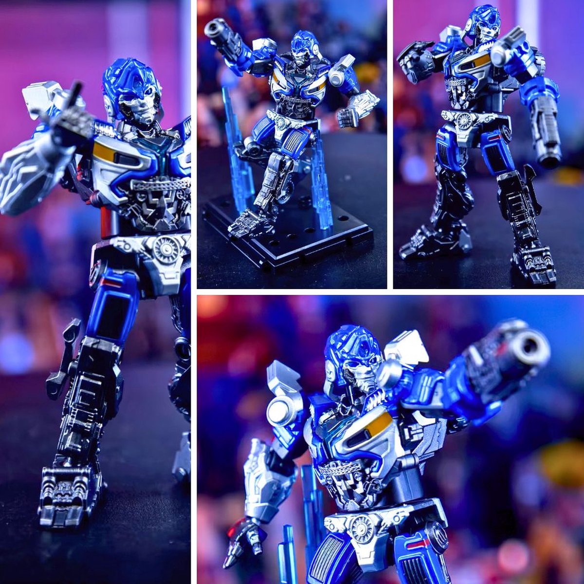 Blokees - Transformers Mirage incl. Display Box | Rise of the Beast | Auto bots modelbouw | Action figure modelkit | Speelgoed bouwpakketten voor volwassenen & kinderen | War for Cybertron