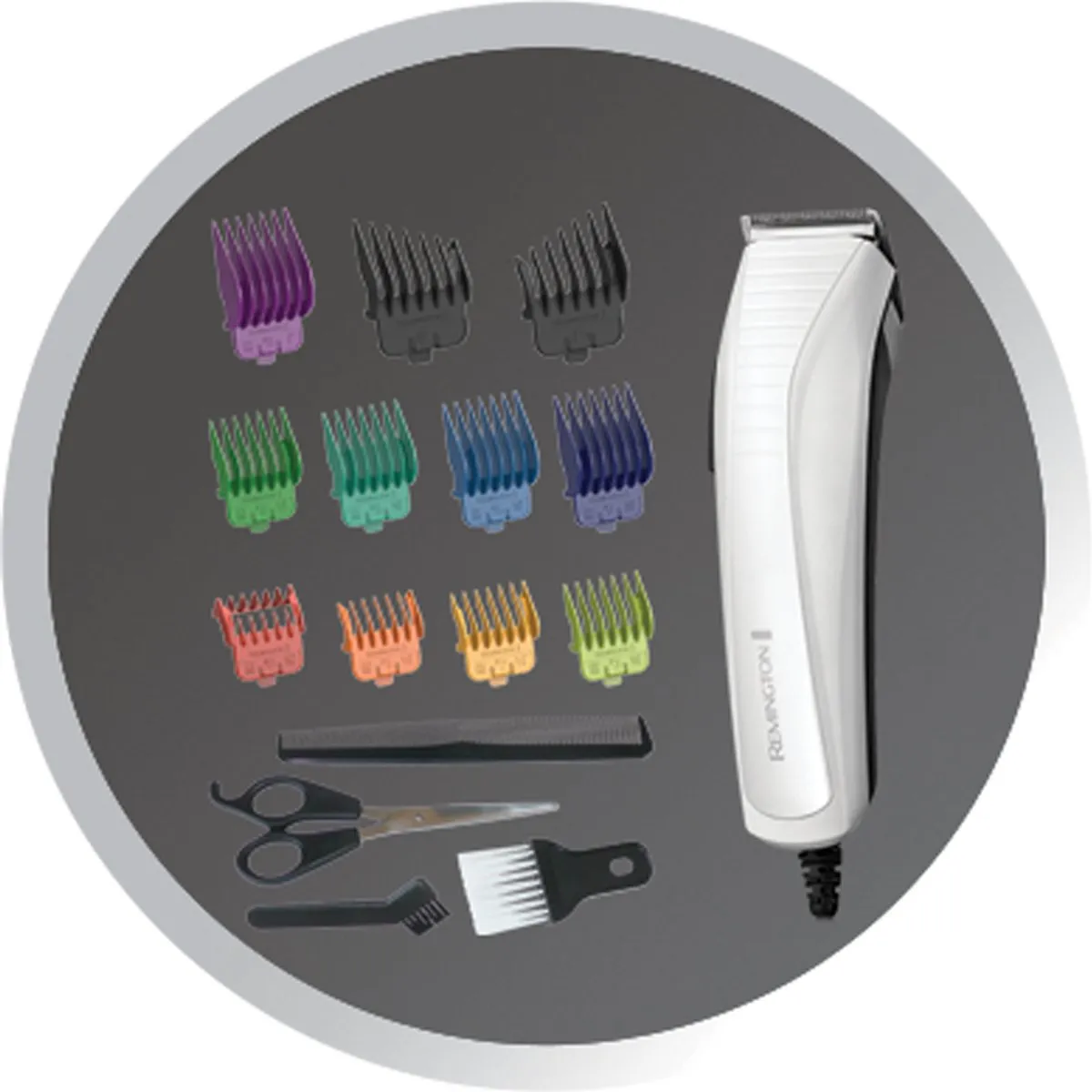 Remington HC5035 Colour Cut Tondeuse Set - 16-delig - Wit