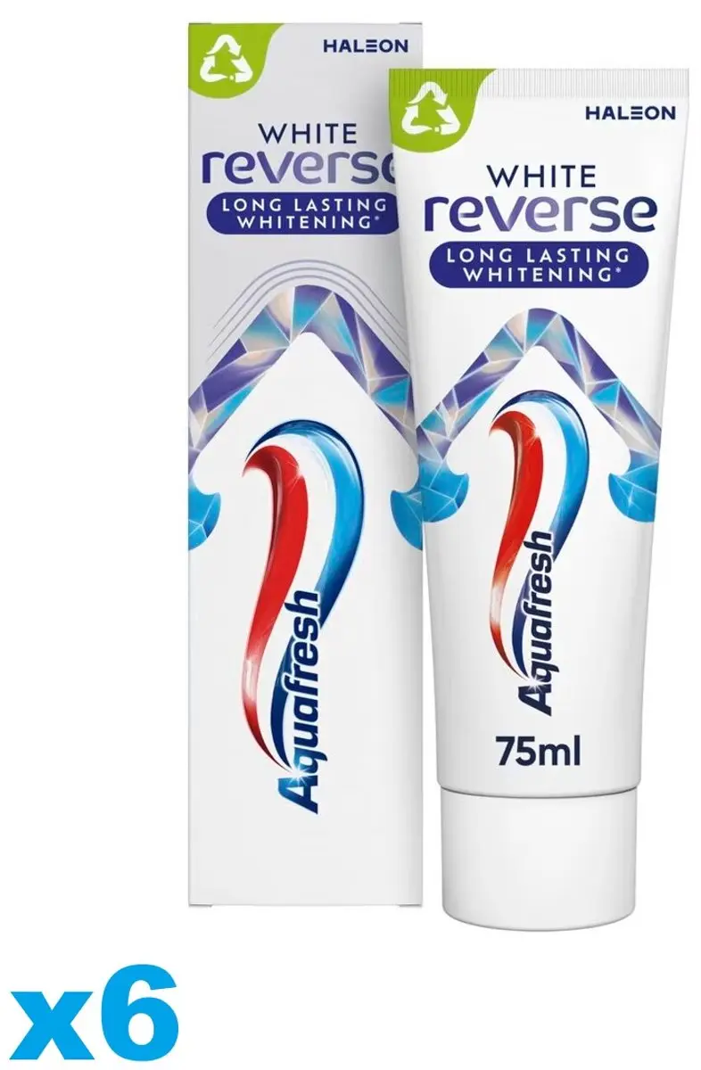 Aquafresh White Reverse Tandpasta 75ml