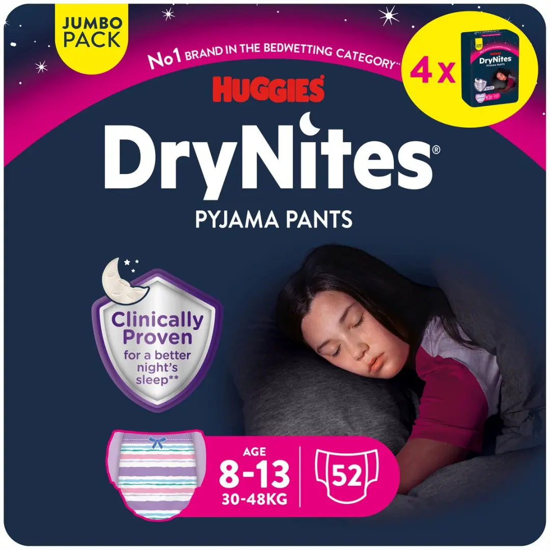 DryNites Luierbroekjes Meisjes 6-8
