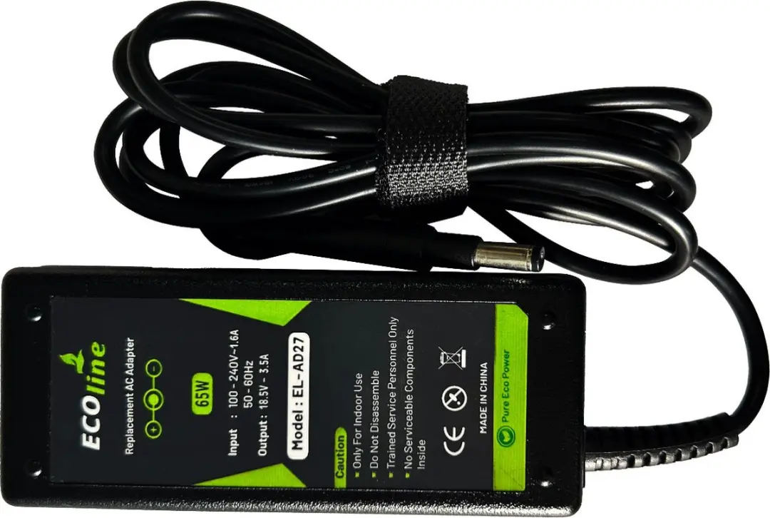 Ecoline Oplader 18.5V 3.5A 65W - o.a. HP Pavilion/DV6000