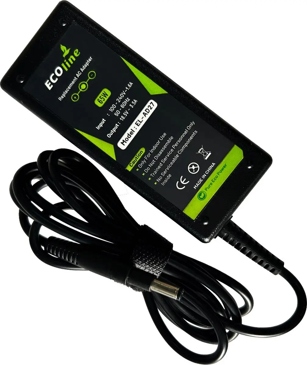 Ecoline Oplader 18.5V 3.5A 65W - o.a. HP Pavilion/DV6000