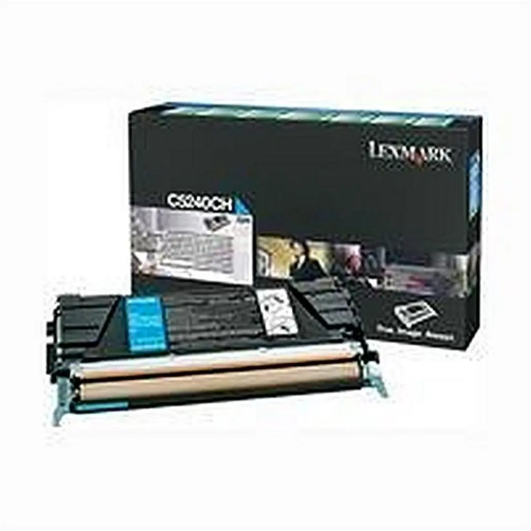 Lexmark 00C5240CH Tonercartridge Cyaan - 5000 Pagina's