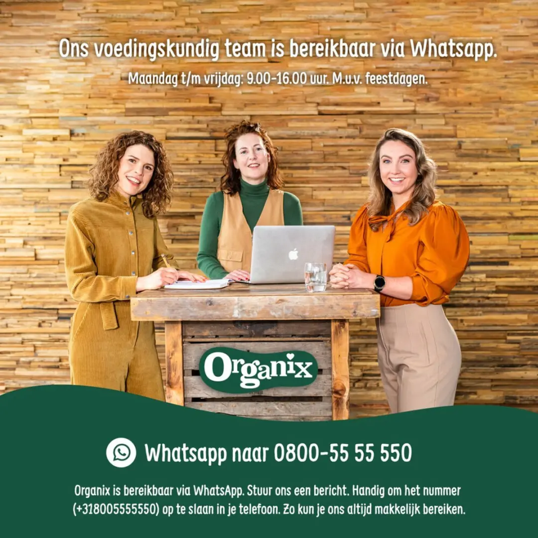 Organix Wortel Knabbels 6+ - 8x20g