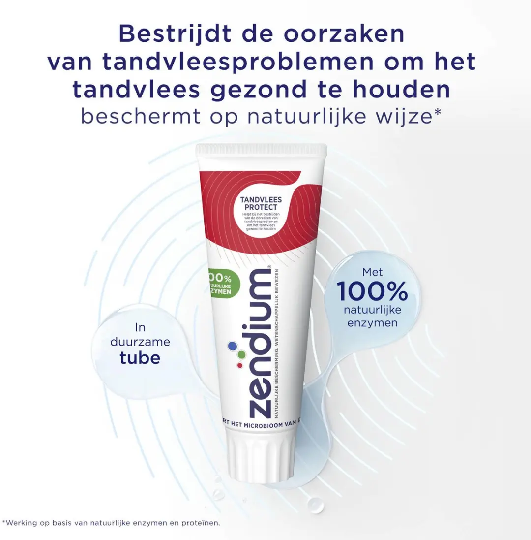 Zendium Tandpasta Tandvlees Protect 225ml - 3 Stuks
