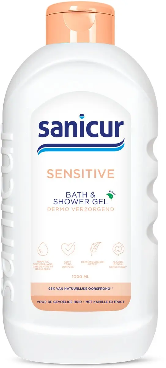 Sanicur Bath & Showergel Sensitive 300ml