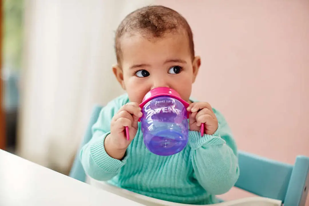 Philips Avent Beker met mondstuk 200ml - Roze