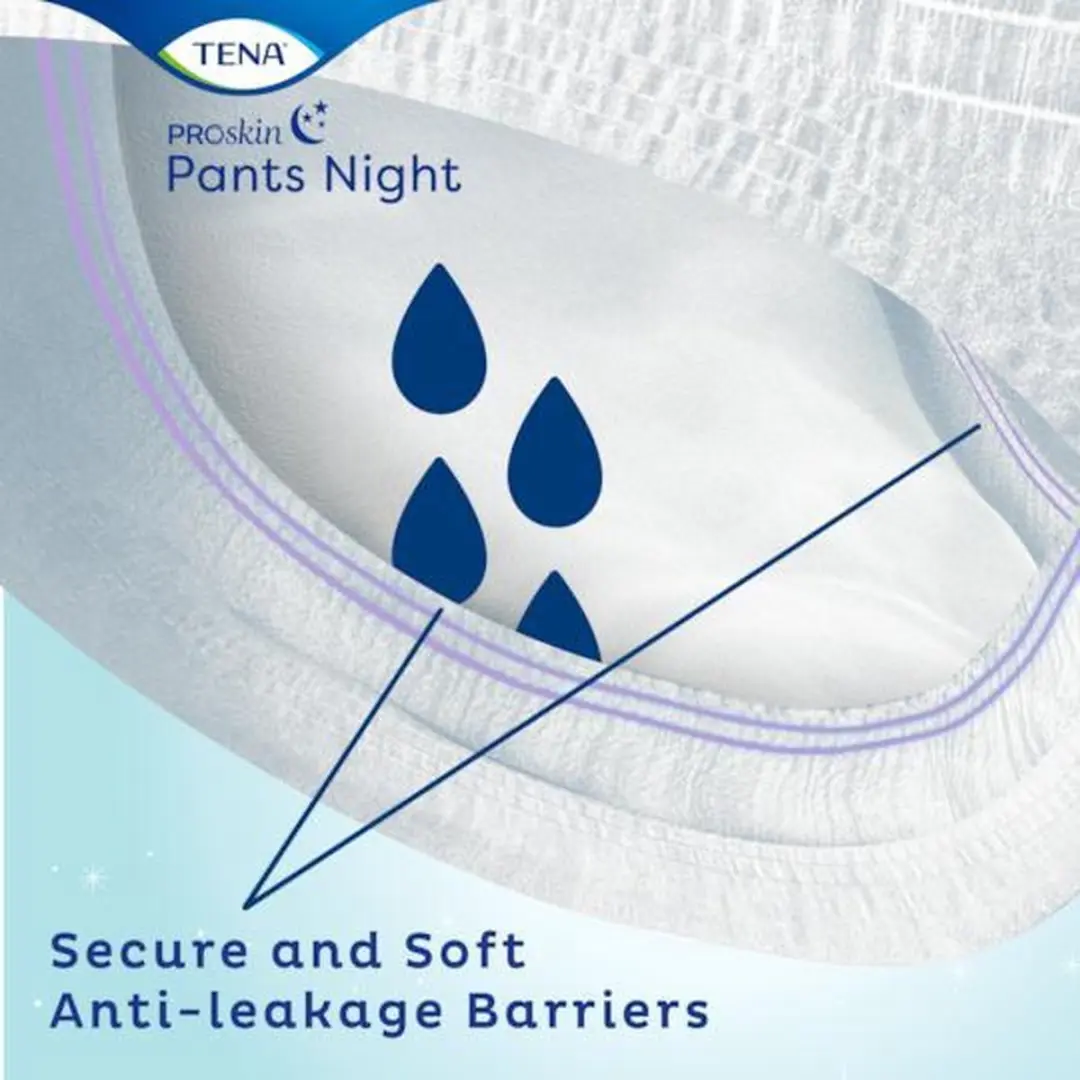 TENA ProSkin Pants Night Super Medium - 40 Stuks