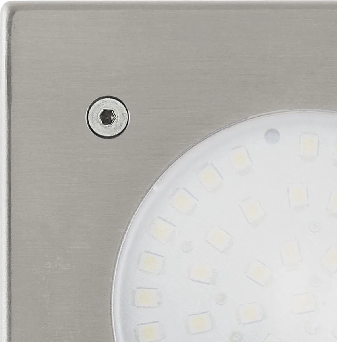Eglo Lamedo Grondinbouwlamp LED 2.5W - RVS - Wit - afbeelding 6 van 6
