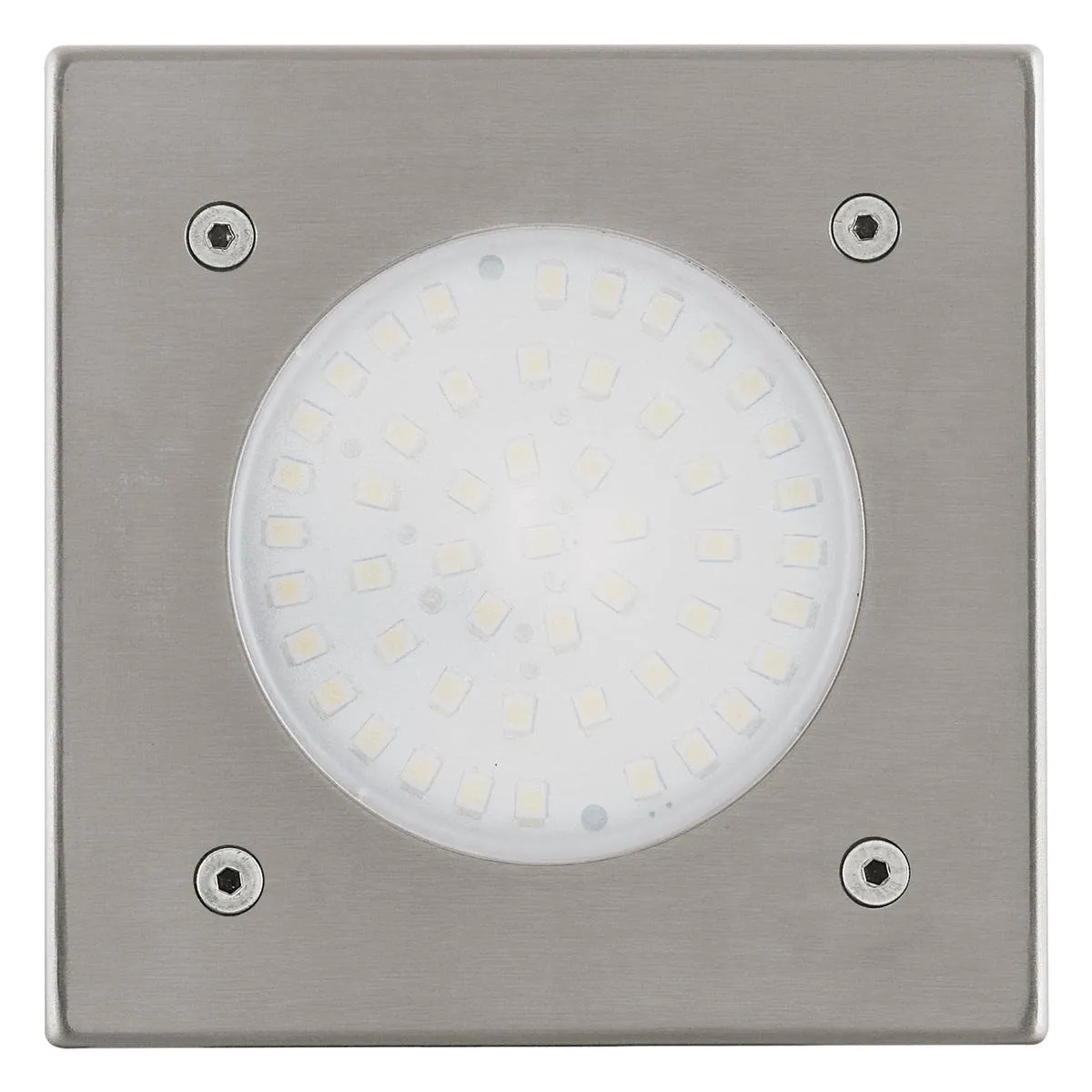 Eglo Lamedo Grondinbouwlamp LED 2.5W - RVS - Wit