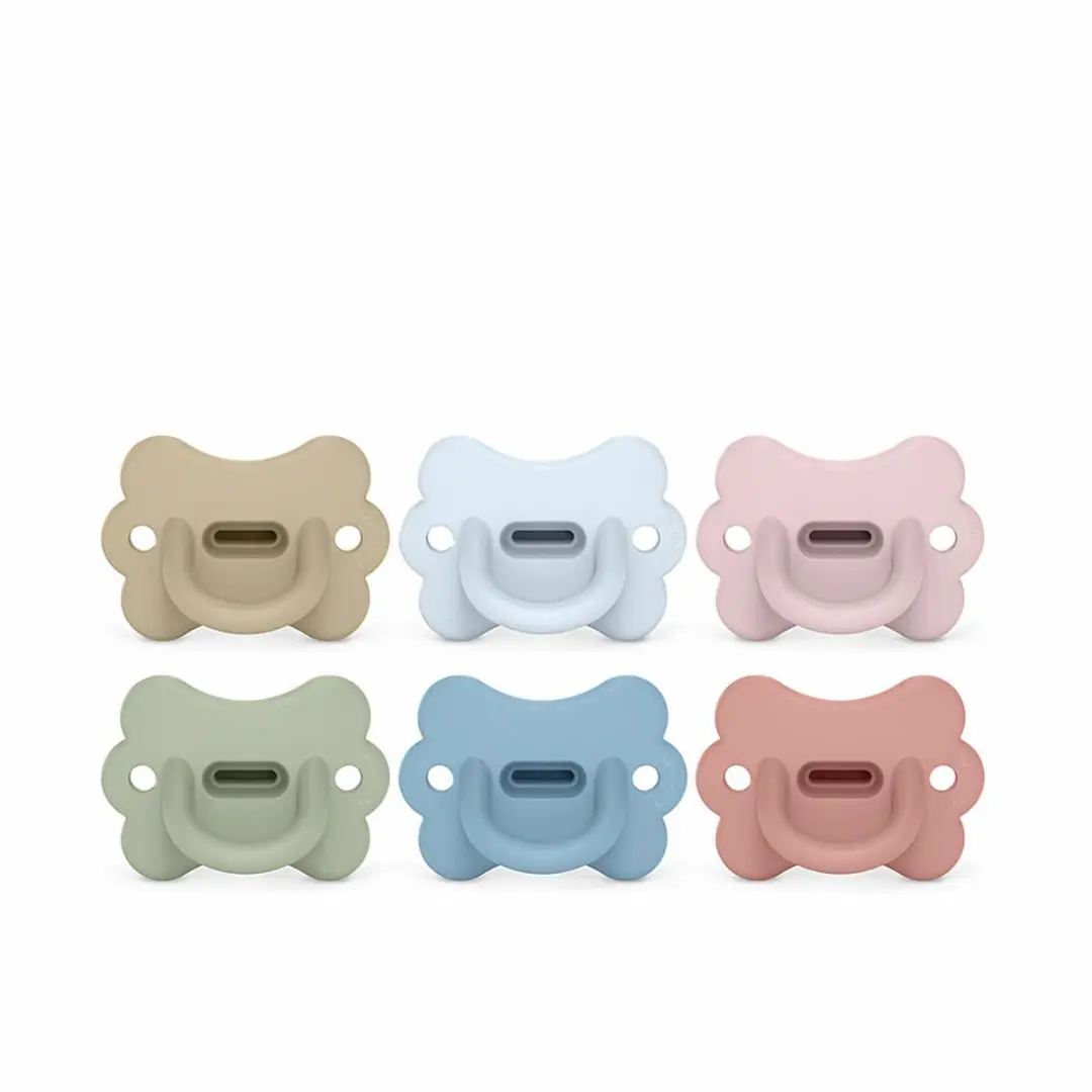 Suavinex Smoothie Butterfly Fopspeen - Groen/Blauw/Roz/Beige
