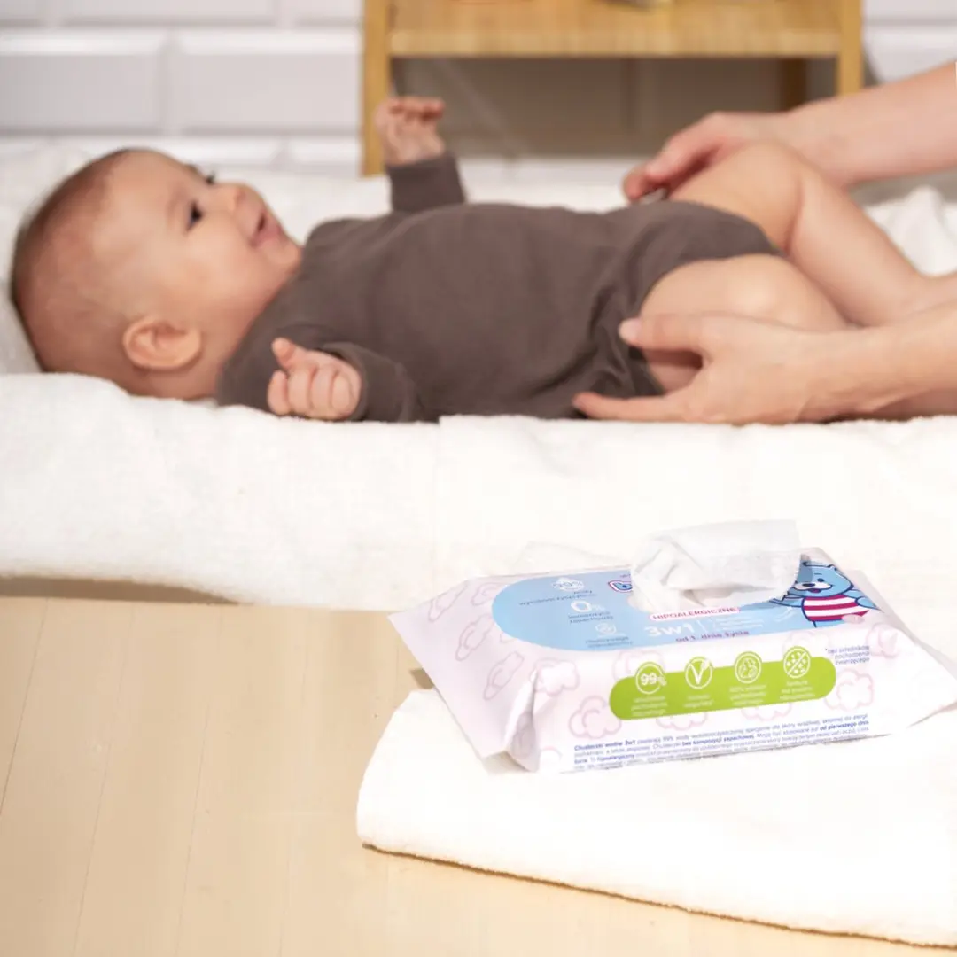 Bambino Waterdoekjes 3-in-1 - 57 Stuks