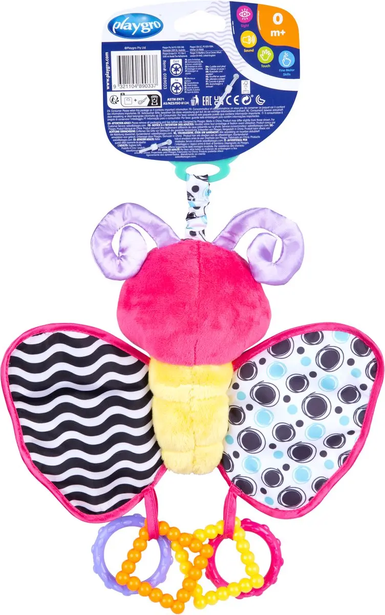 Playgro Activity Friend Blossom Butterfly - Roze