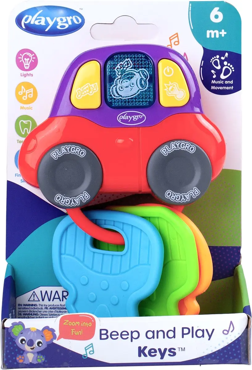 Playgro Beep and Play Sleutels Rammelaar