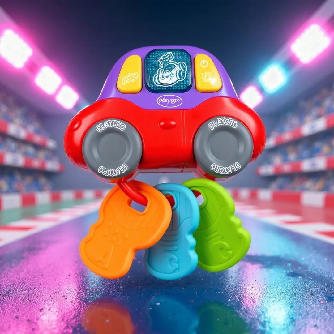 Playgro Beep and Play Sleutels Rammelaar - Multi