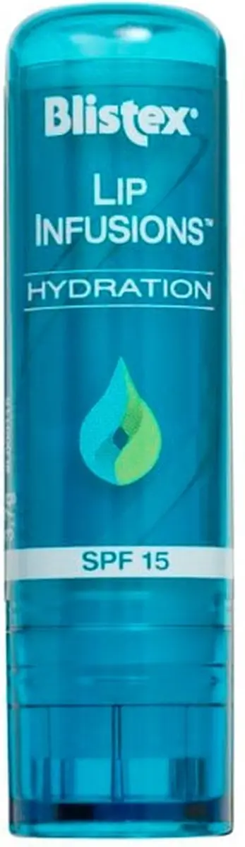 Blistex Lip Infusion Hydration Lipbalsem - 6x 3.7g Blauw