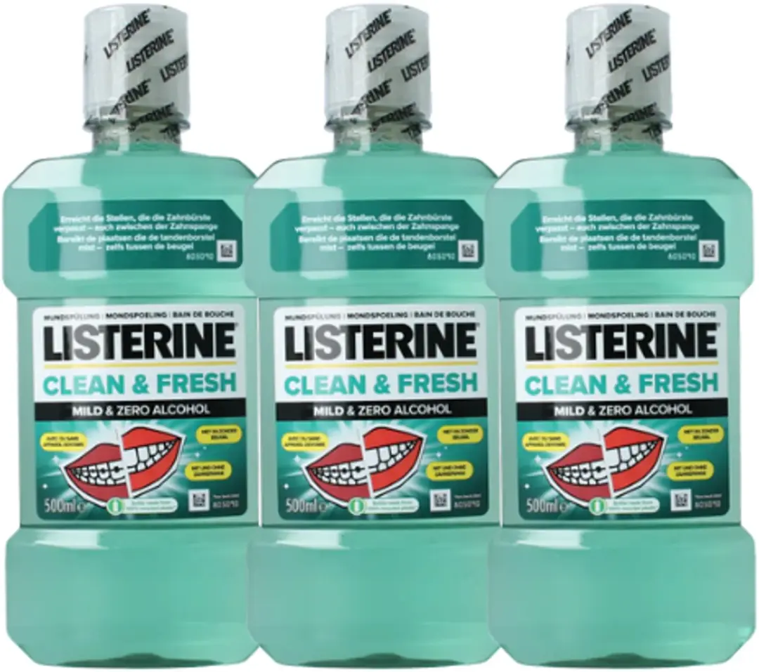 Listerine Clean & Fresh Mondwater